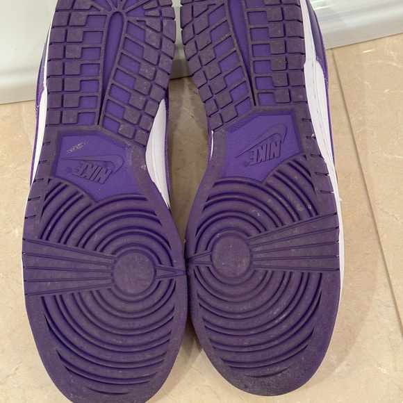 Nike Dunk Low Retro White/Court/Purple - Picture 13 of 13